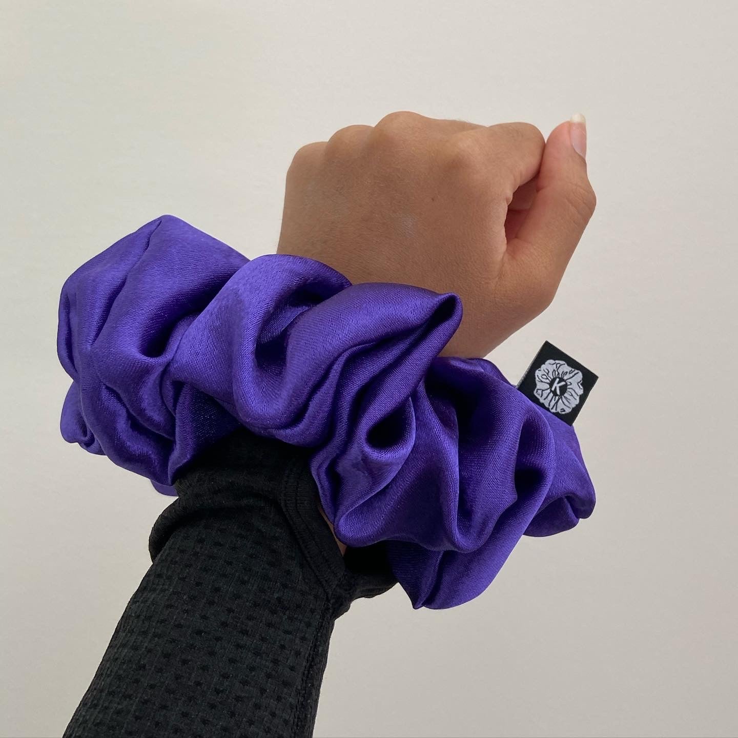 Royal Purple Scrunchies