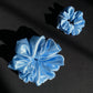Pastel Blue Scrunchies