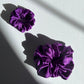 Dark Purple Scrunchies