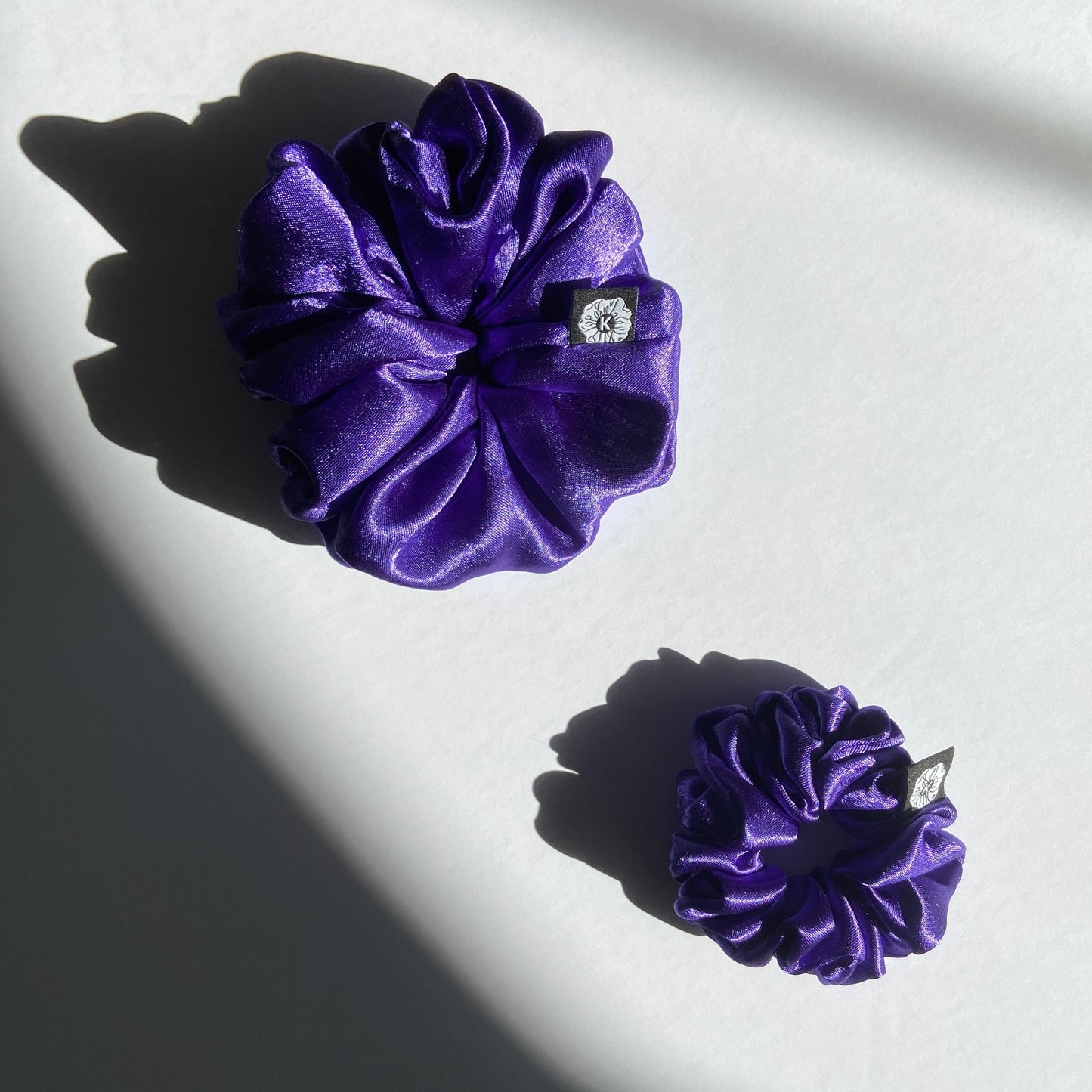 Royal Purple Scrunchies